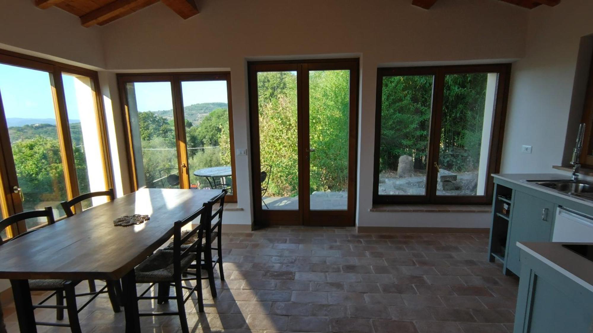 Podere Cerrete - Eco Farmhouse Castel del Piano  Exterior foto